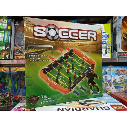 Hộp đồ chơi Bàn bóng Bilac SOCCER Football Player - Đồ chơi điều khiển từ xa cho trẻ em bằng inox an toàn, vui chơi giải trí phát triển trí tuệ