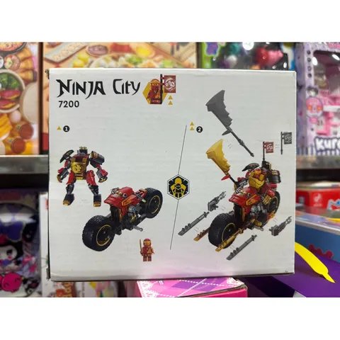 Bộ Xếp Hình Lắp Ghép Lê Gô NINJA City 7200 - 312 Chi Tiết, Đồ Chơi Sáng Tạo Giúp Bé Phát Triển Tư Duy và Khả Năng Sáng Tạo