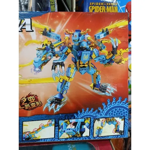 Hộp lê gô lắp ghép NINJA Rồng 1023-2