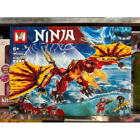 Bộ Xếp Hình Lắp Ghép LEGO NINJA Rồng 502 - 438 Chi Tiết Sáng Tạo, Đồ Chơi Trẻ Em Phát Triển Kỹ Năng Tư Duy