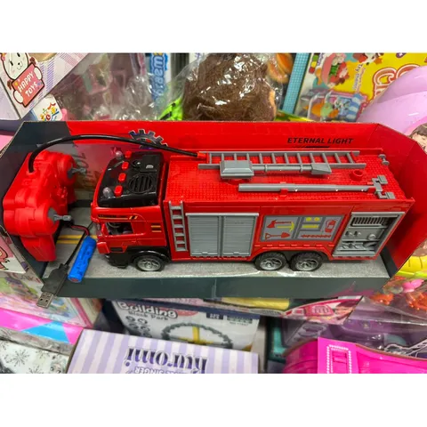 Xe Ô Tô Cứu Hoả Điều Khiển Từ Xa 4 Chiều - Mã 657 Có Nhạc, Đèn Phát Sáng, Giải Trí Cho Bé - Đồ Chơi Phát Triển Kỹ Năng