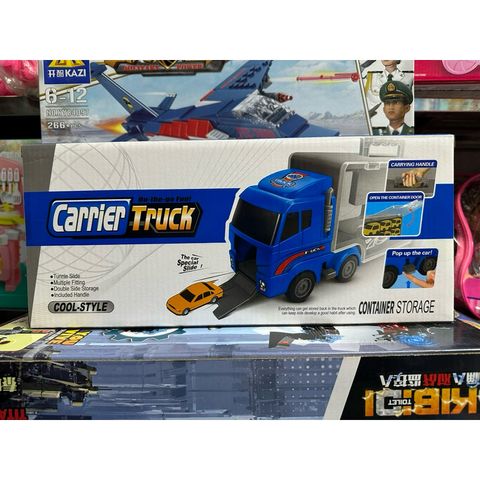 Hộp đồ chơi xe ô tô CARRIER CONTAINER TRUCK 818 - Bao gồm 1 xe ô tô lớn và 6 xe nhỏ cho bé, phát triển tư duy sáng tạo và kỹ năng giao tiếp
