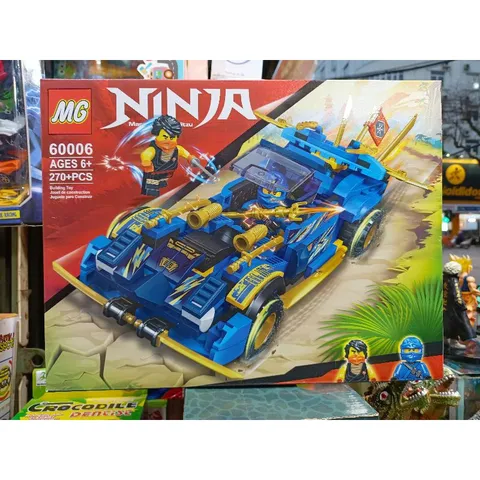 Hộp Lê Gô Lắp Ghép Mô Hình Xe Ô Tô NINJA 60006 - Đồ Chơi Giáo Dục Cho Trẻ Em, Phát Triển Tư Duy Sáng Tạo