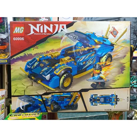 Hộp Lê Gô Lắp Ghép Mô Hình Xe Ô Tô NINJA 60006 - Đồ Chơi Giáo Dục Cho Trẻ Em, Phát Triển Tư Duy Sáng Tạo