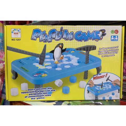 Trò chơi Đập Băng Giải Cứu Chim Cánh Cụt PENGUIN GAME 1257 - Đồ Chơi Trẻ Em Kích Thích Sáng Tạo & Giao Tiếp Tốt