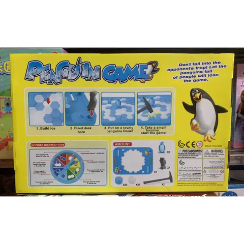 Trò chơi Đập Băng Giải Cứu Chim Cánh Cụt PENGUIN GAME 1257 - Đồ Chơi Trẻ Em Kích Thích Sáng Tạo & Giao Tiếp Tốt