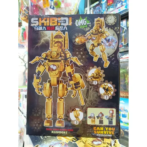 Mã 033 - Xếp hình lắp ghép lê gô Robot SKIBIDI TOILET