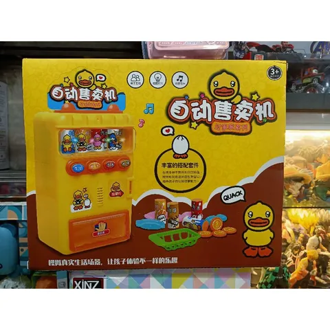 Hộp đồ chơi Máy bán nước tự động hình vịt con QUACK 520-2