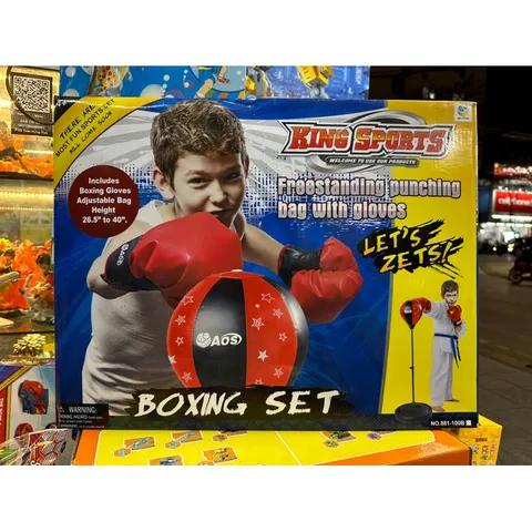 Hộp đồ chơi Boxing Suit Sports Series 9121 - Đồ chơi trẻ em phát triển kỹ năng giao tiếp và tư duy sáng tạo