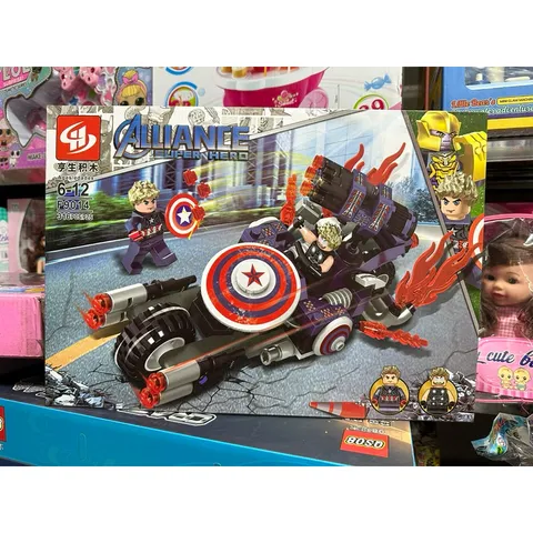 Bộ Xếp Hình Lắp Ghép Lê Gô SUPER HERO 9014-2 - 316 Chi Tiết, Đồ Chơi Trẻ Em Phát Triển Tư Duy Sáng Tạo