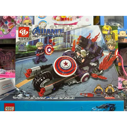 Bộ Xếp Hình Lắp Ghép Lê Gô SUPER HERO 9014-2 - 316 Chi Tiết, Đồ Chơi Trẻ Em Phát Triển Tư Duy Sáng Tạo
