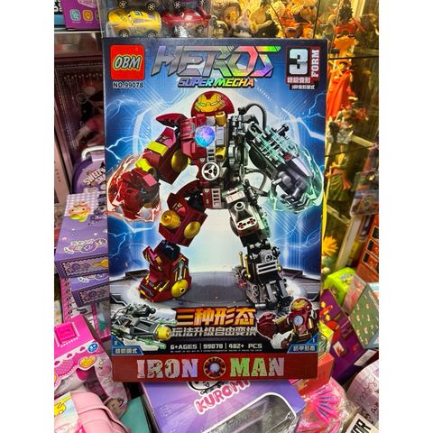 Hộp Lắp Ghép Robot SUPER HERO MECHA 482 Chi Tiết - Đồ Chơi Sáng Tạo Phát Triển Tư Duy Cho Trẻ Em và Người Lớn