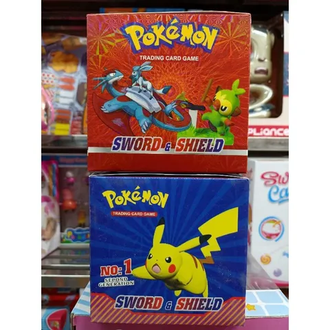 Hộp đồ chơi Thẻ bài Pokemon (giao màu ngẫu nhiên)