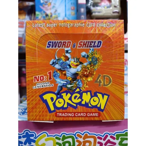 Hộp đồ chơi Thẻ bài Pokemon (giao màu ngẫu nhiên)