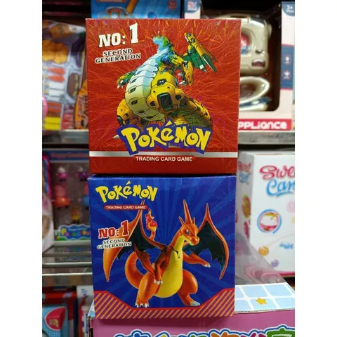 Hộp đồ chơi Thẻ bài Pokemon (giao màu ngẫu nhiên)