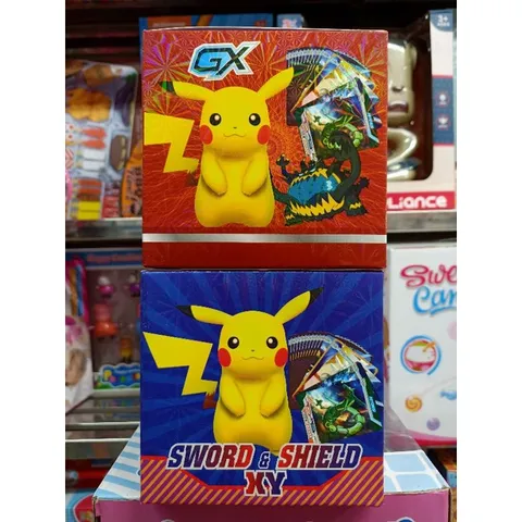Hộp đồ chơi Thẻ bài Pokemon (giao màu ngẫu nhiên)