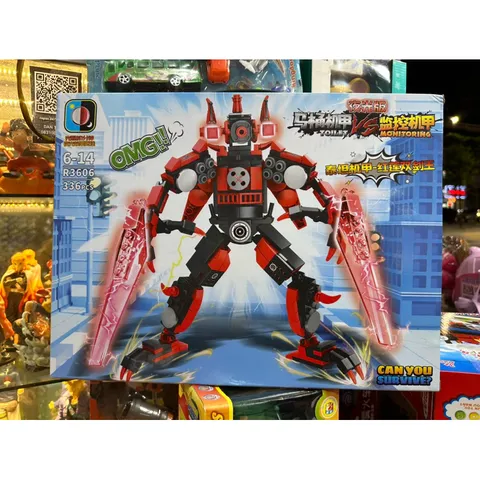 Hộp Lê Gô Lắp Ghép Mô Hình Robot 3606 - Đồ Chơi Sáng Tạo Cho Trẻ Em, 336 Chi Tiết Giúp Phát Triển Trí Tuệ và Khả Năng Tư Duy