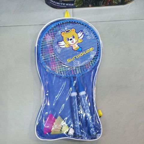 Bộ Vợt Cầu Lông Doraemon 2018-96 - Bộ Đồ Chơi Thể Thao Trẻ Em Gồm 2 Vợt và 2 Quả Cầu Lông, Màu Sắc Đa Dạng