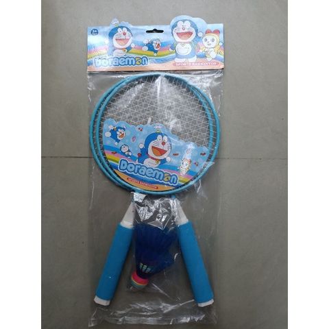 Bộ Vợt Cầu Lông Doraemon 2018-96 - Bộ Đồ Chơi Thể Thao Trẻ Em Gồm 2 Vợt và 2 Quả Cầu Lông, Màu Sắc Đa Dạng