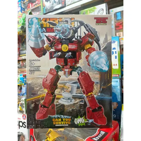 Mã 059 - Hộp lê gô lắp ghép mô hình Robot SKIBIDI TOILET