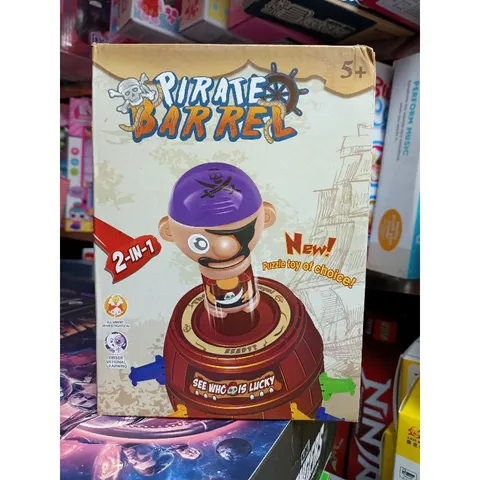 Trò chơi Hải tặc may mắn Pirate Barrel 9898 - Đồ chơi trẻ em phát triển tư duy sáng tạo và giao tiếp, quà tặng ý nghĩa cho bé.
