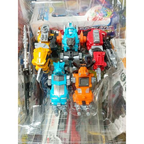 Mã 6711 - Hộp đồ chơi lắp ghép Robot biến hình thành các mẫu động vật
