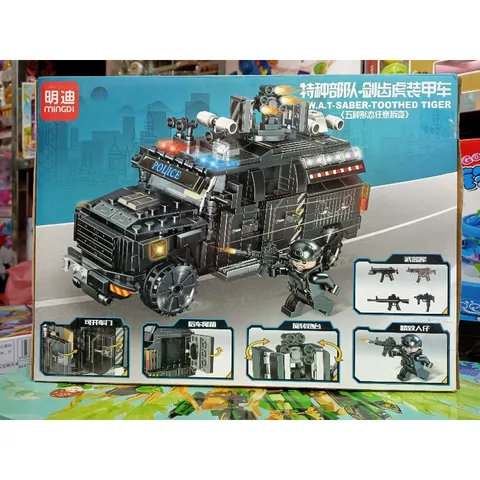 Mã 0190 - Hộp lê gô lắp ghép mô hình Xe ô tô
