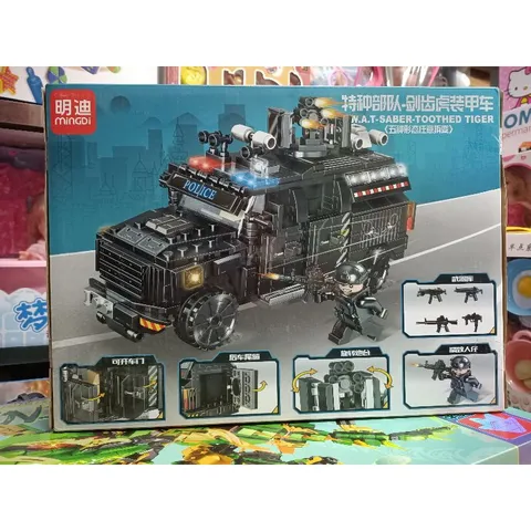 Mã 0190 - Hộp lê gô lắp ghép mô hình Xe ô tô