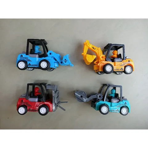 Bộ Đồ Chơi Xe Ô Tô Công Trình Chạy Bánh Đà 4 Chiếc 868-58 - Đồ Chơi Trẻ Em Phát Triển Tư Duy và Kỹ Năng Giao Tiếp