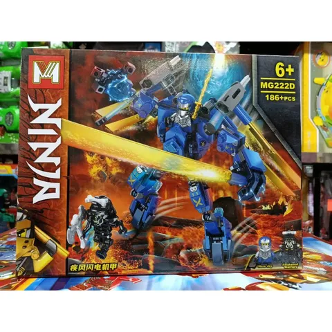 Hộp lê gô lắp ghép mô hình Robot NINJA MG222D