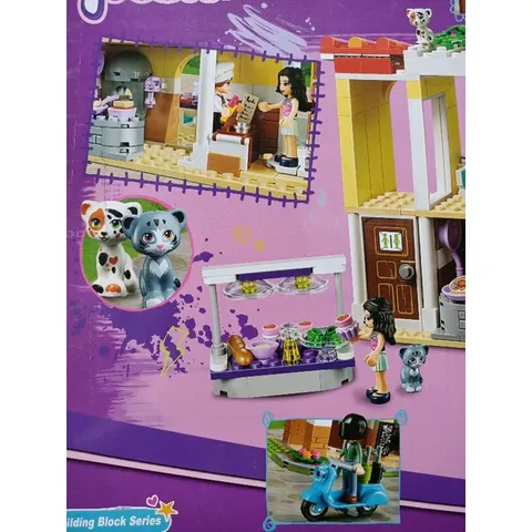 Xếp Hình Lắp Ghép Lê Gô Friend 11379 - Bộ Đồ Chơi Giáo Dục 647 Mảnh, Phát Triển Tư Duy Sáng Tạo Cho Trẻ Em