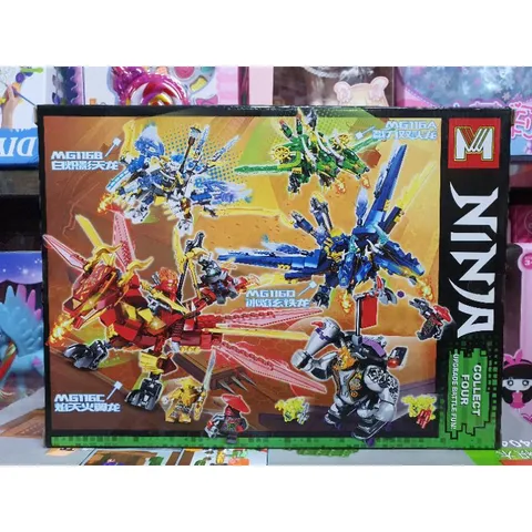 Xếp hình lắp ghép lê gô NINJA rồng MG116A