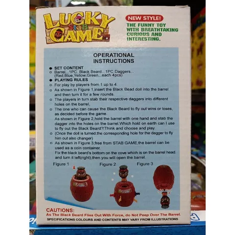Trò Chơi Hải Tặc May Mắn LUCKY GAME 7878-1 - Đồ Chơi Trẻ Em Thú Vị Giúp Phát Triển Kỹ Năng Giao Tiếp Và Tư Duy Sáng Tạo