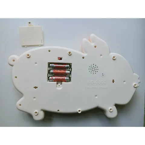 Hộp Đàn Piano Chú Thỏ Đáng Yêu - Đồ Chơi Âm Nhạc Có Đèn & Nhạc Phát Sáng, Tặng Kèm Pin, Quà Tặng Ý Nghĩa Cho Trẻ Em