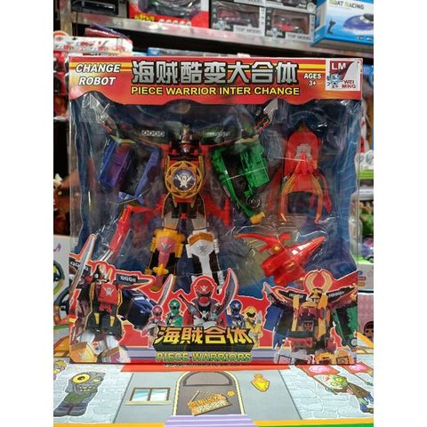 Hộp Đồ Chơi Lắp Ghép Robot Warrior INTER CHANGE 33821-1 - Thích Hợp Cho Trẻ Em, Phát Triển Kỹ Năng Sáng Tạo và Giao Tiếp