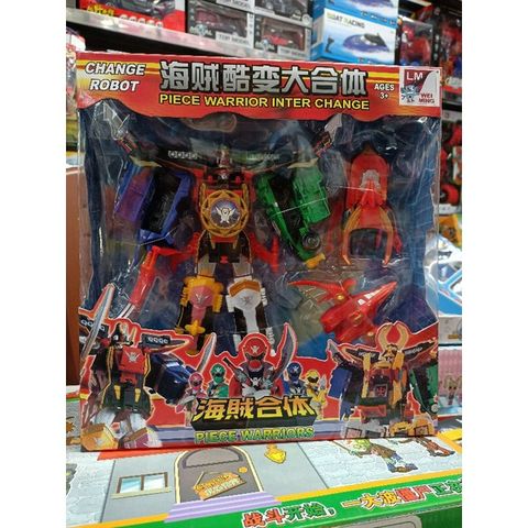 Hộp Đồ Chơi Lắp Ghép Robot Warrior INTER CHANGE 33821-1 - Thích Hợp Cho Trẻ Em, Phát Triển Kỹ Năng Sáng Tạo và Giao Tiếp
