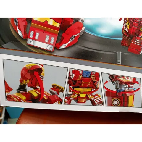 Hộp lê gô lắp ghép mô hình Robot Người Sắt IRONMAN 98261