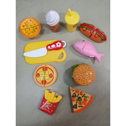 Bộ Đồ Chơi Cắt Bánh Màu Sắc Đa Dạng - Trò Chơi Sáng Tạo Giúp Bé Phát Triển Tư Duy và Kỹ Năng Giao Tiếp