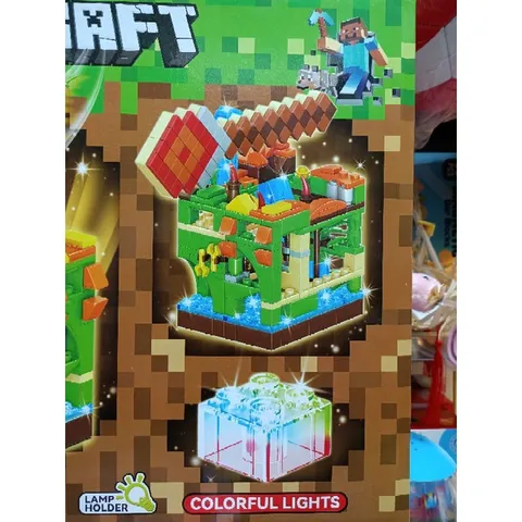 Xếp Hình Lắp Ghép Lê Gô MINECRAFT 350 Mảnh - Đồ Chơi Giáo Dục Phát Triển Tư Duy Sáng Tạo Cho Trẻ Em