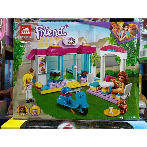 Mã 60011 - Xếp hình lắp ghép lê gô Friend