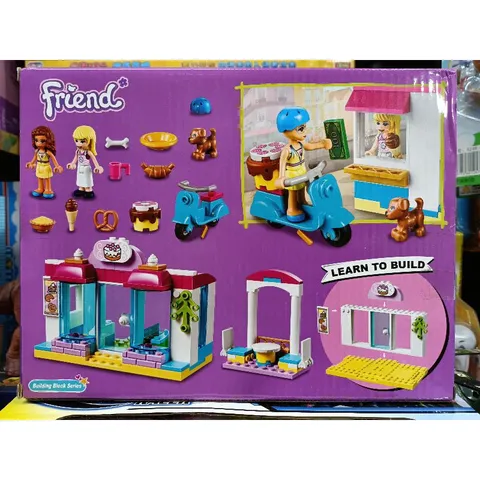 Mã 60011 - Xếp hình lắp ghép lê gô Friend