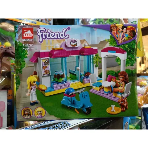 Mã 60011 - Xếp hình lắp ghép lê gô Friend