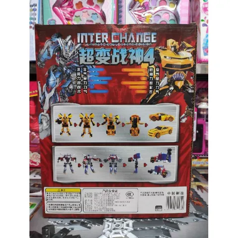 Hộp đồ chơi lắp ghép Robot Biến Hình thành Xe Ô Tô SUPER CHANGE - Đồ chơi phát triển trí tuệ và kỹ năng cho trẻ em