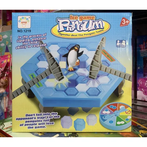 Trò Chơi Đập Băng Giải Cứu Chim Cánh Cụt BEAT ICE CUBES 1219 - Đồ Chơi Học Tập Phát Triển Trí Tuệ Cho Trẻ Em