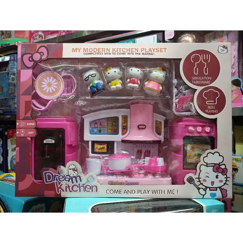 Hộp Đồ Chơi Tủ Bếp MY MODERN KITCHEN PLAYSET - Đồ Chơi Có Nhạc và Đèn Phát Sáng Cho Trẻ Em - Món Quà Ý Nghĩa cho Bé Yêu