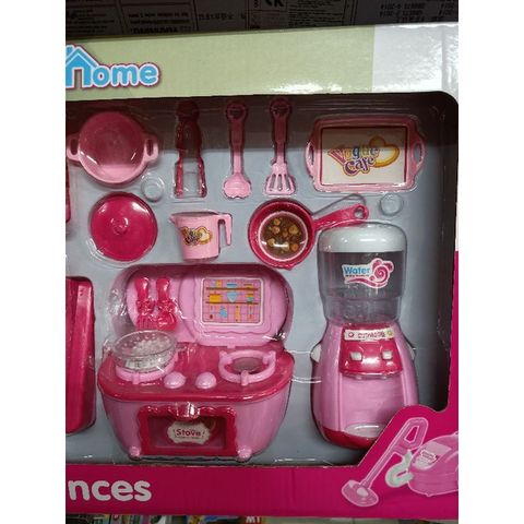 Hộp đồ chơi mô phỏng gia đình Fun Fun - Đồ dùng mini có đèn nhạc sáng tạo cho bé - Quà tặng ý nghĩa phát triển trí tuệ và kỹ năng giao tiếp