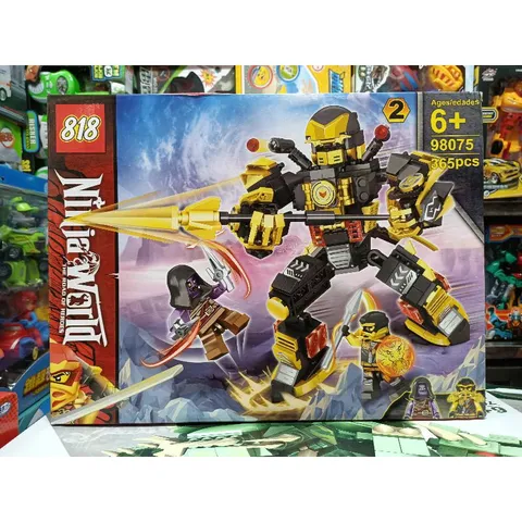 98075-2 Hộp lê gô lắp ghép mô hình Robot NINJA WORLD