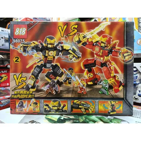 98075-2 Hộp lê gô lắp ghép mô hình Robot NINJA WORLD