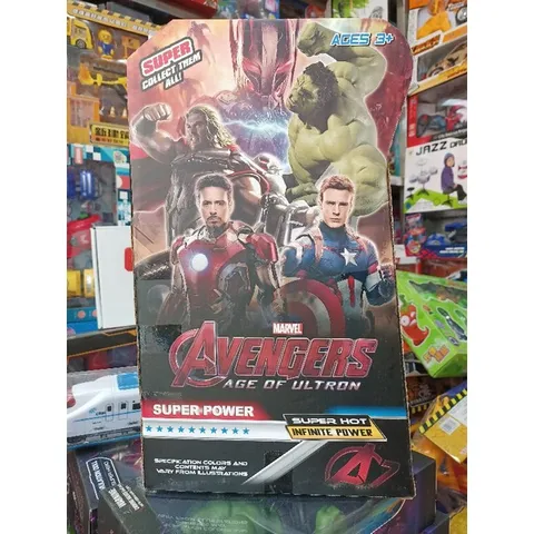 Mô hình Người Sắt IRON MAN cao 30cm - Đồ Chơi Trẻ Em Chất Lượng, Mô Phỏng Siêu Anh Hùng Marvel, Quà Tặng Ý Nghĩa cho Bé