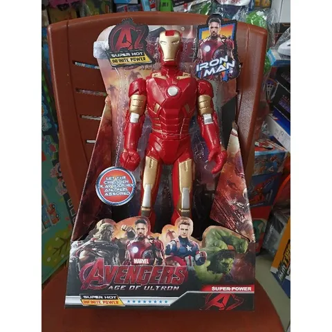Mô hình Người Sắt IRON MAN cao 30cm - Đồ Chơi Trẻ Em Chất Lượng, Mô Phỏng Siêu Anh Hùng Marvel, Quà Tặng Ý Nghĩa cho Bé